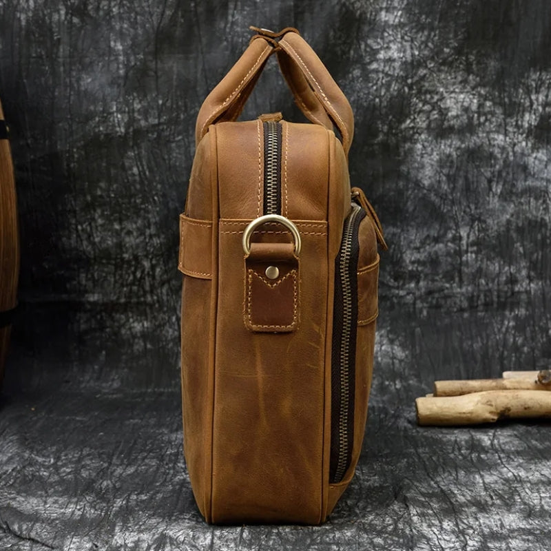 Heritage - Sacoche en Cuir Luxueuse pour Homme