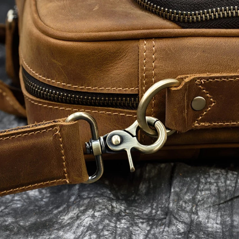 Heritage - Sacoche en Cuir Luxueuse pour Homme