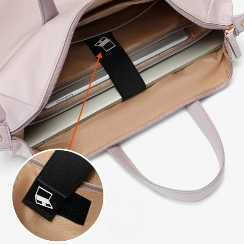 Soléa - Chic Sac à Main pour Ordinateur Femme - Confort et Style Garantis