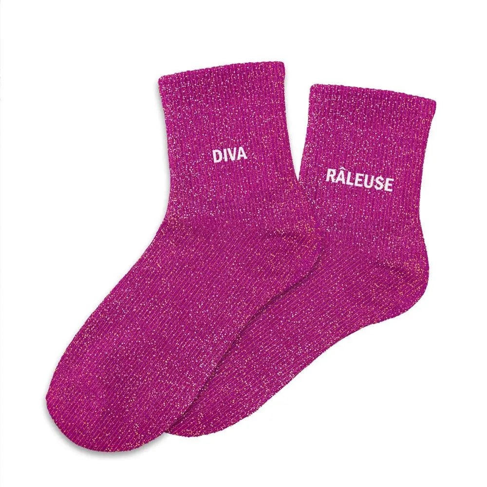 Chaussettes à Paillettes - Diva Râleuse