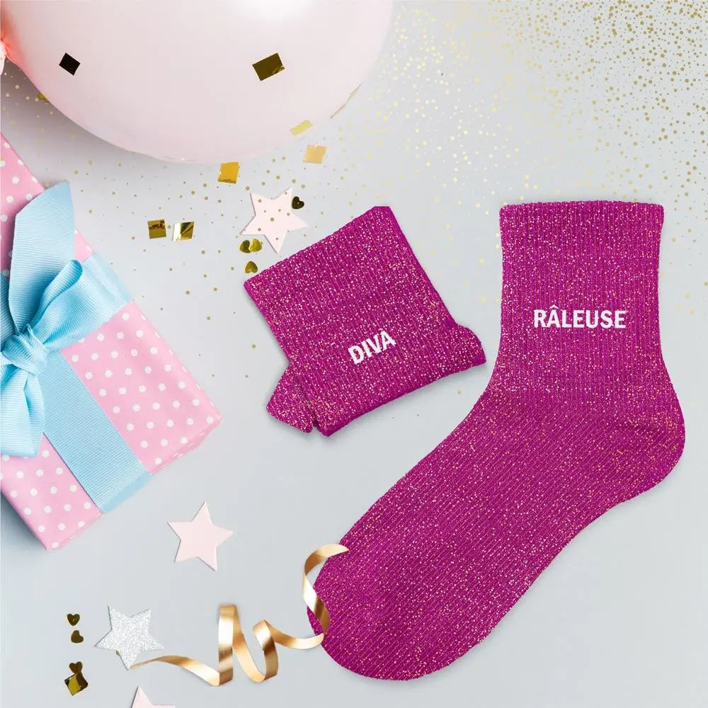 Chaussettes à Paillettes - Diva Râleuse