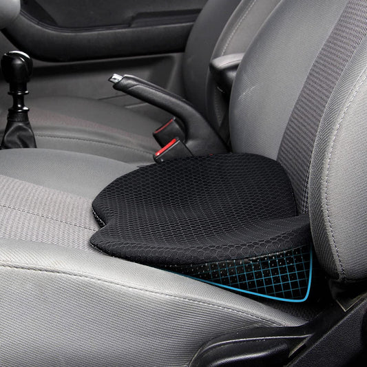 DriveEase™ – Coussin Lombaire Voiture Mémoire de Forme Soulagement Sciatique & Posture