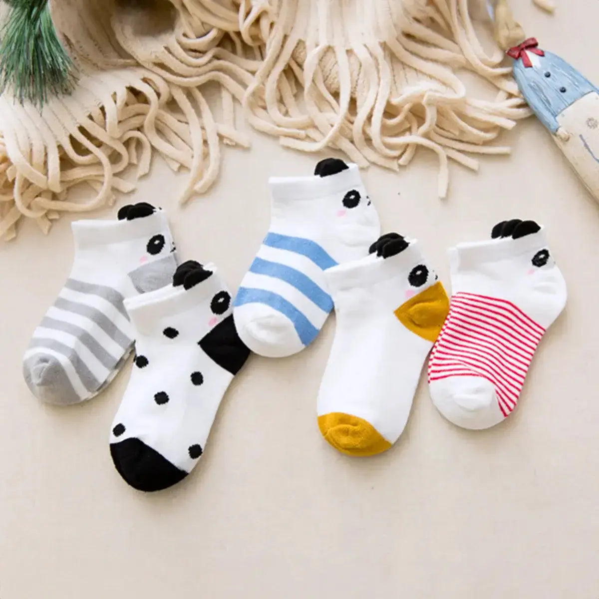 Enfants Pandas (Lot 5 paires)
