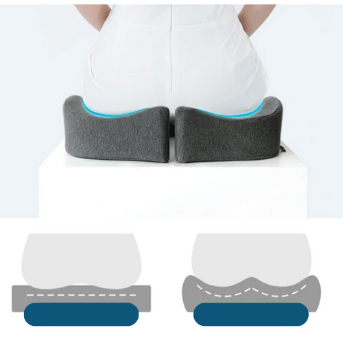 ErgoConfort™ – Coussin d'Assise à Soulagement de Pression