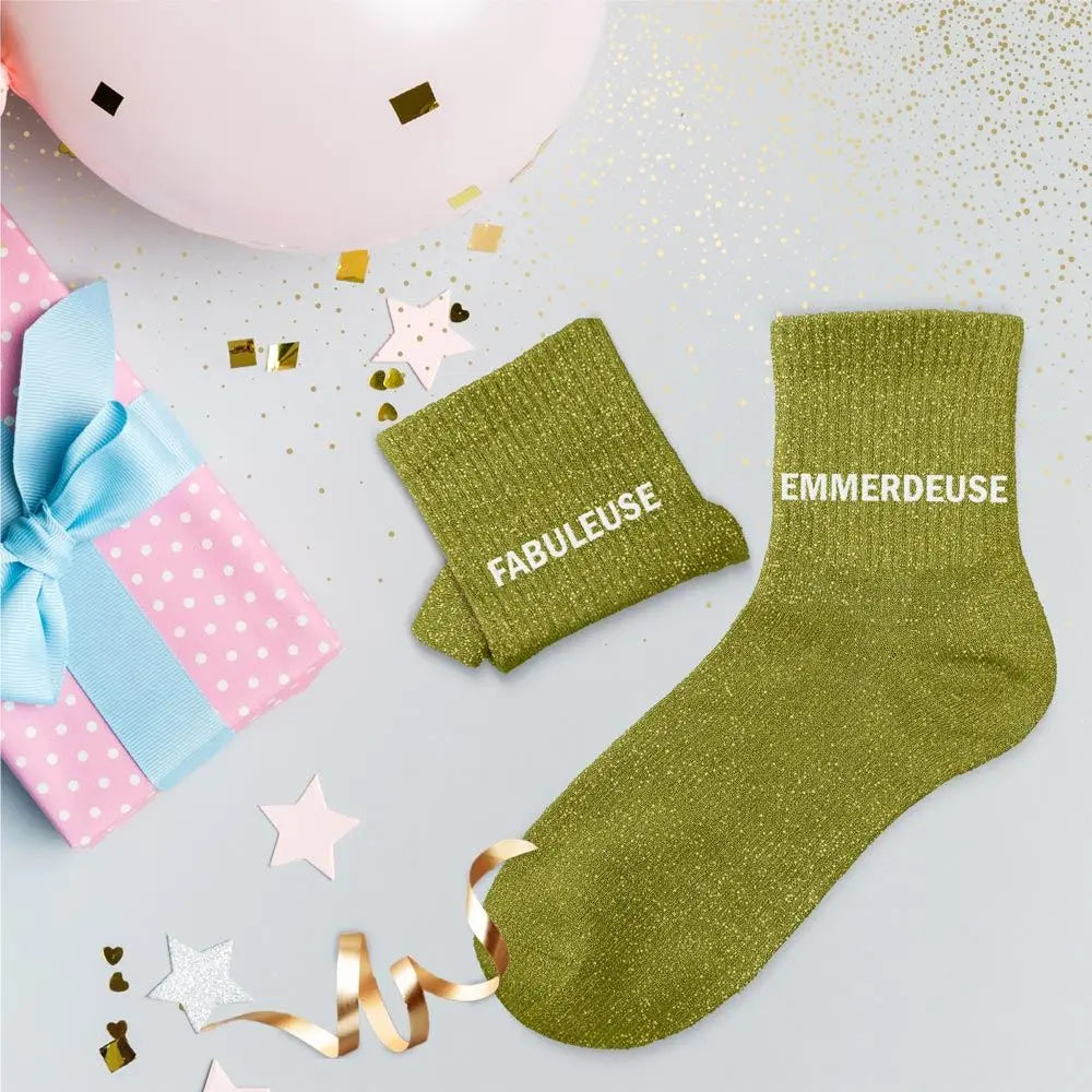 Chaussettes à Paillettes - Fabuleuse Emmerdeuse