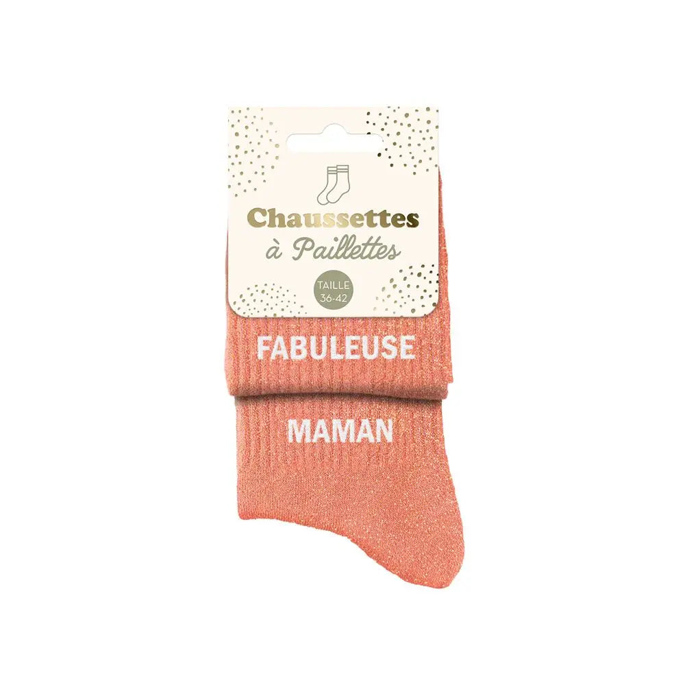 Chaussettes à Paillettes - Fabuleuse Maman