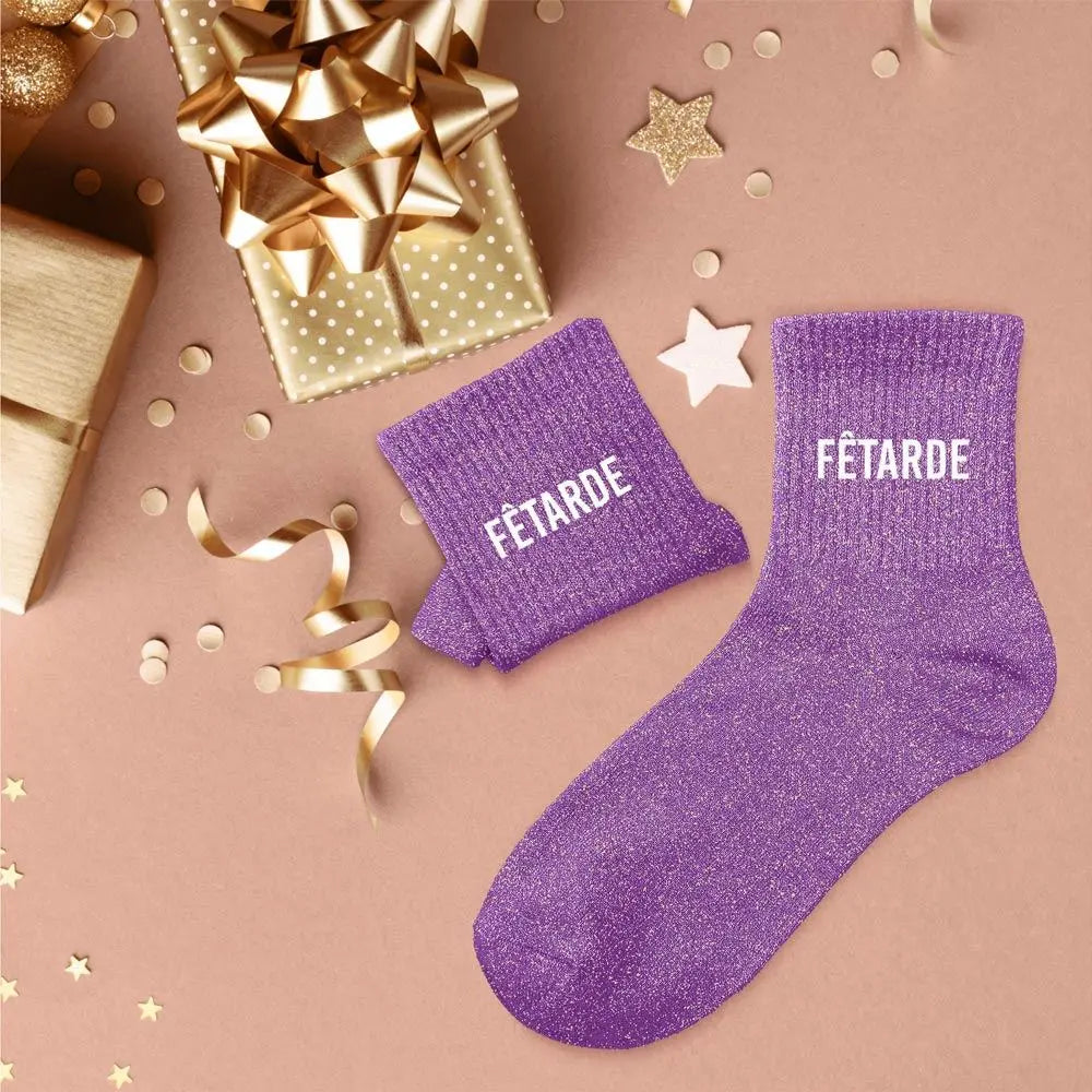 Chaussettes à Paillettes - Fêtarde