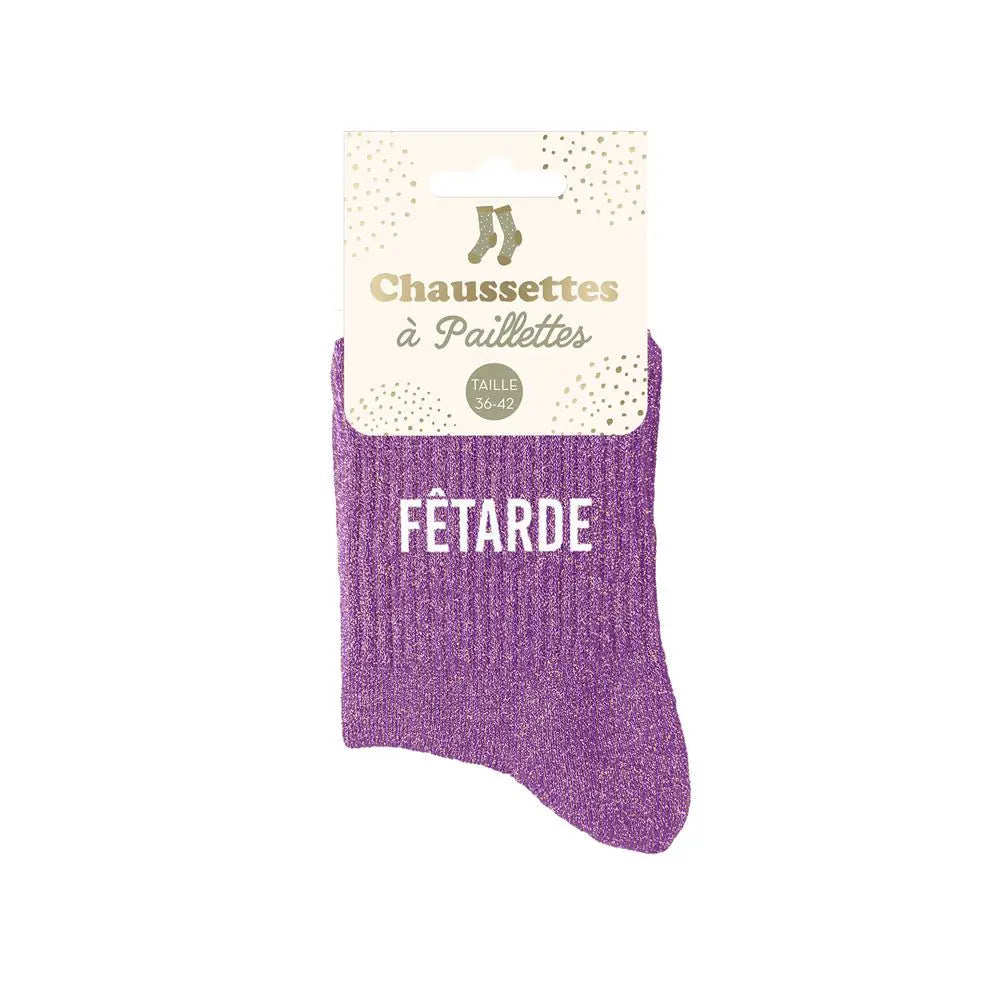Chaussettes à Paillettes - Fêtarde