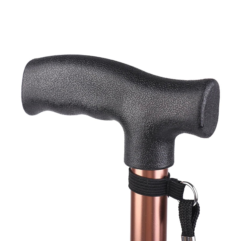 FoldEase™ – Canne Marche Orthopédique Réglable Pliable