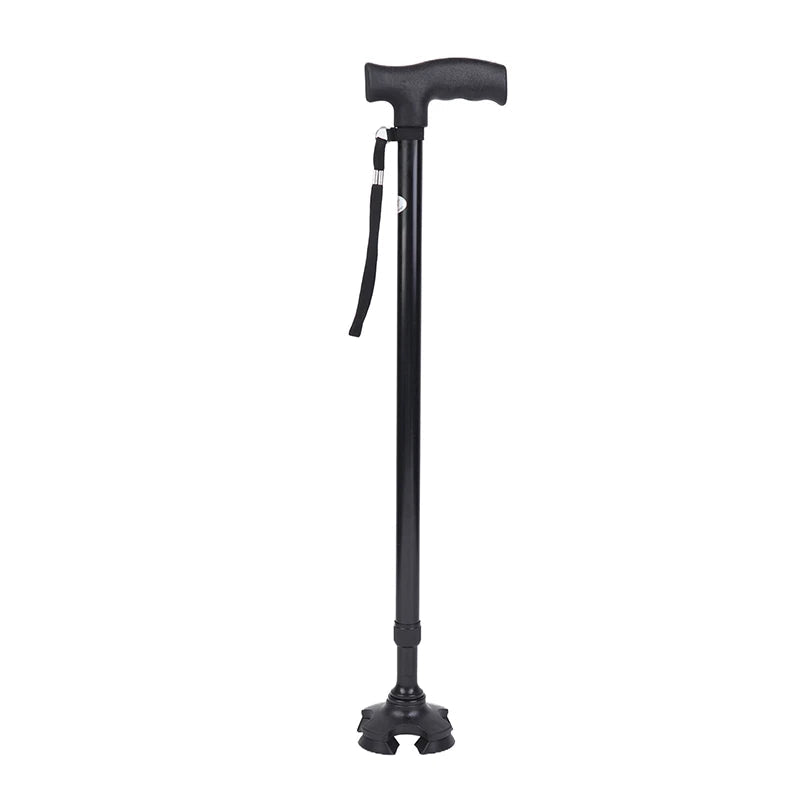 FoldEase™ – Canne Marche Orthopédique Réglable Pliable