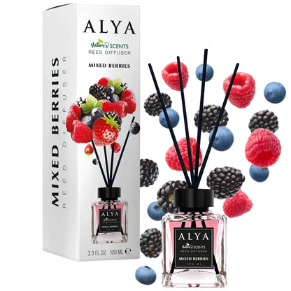 Bâtonnets Parfumés Alya Baies Mélangées 100 ml