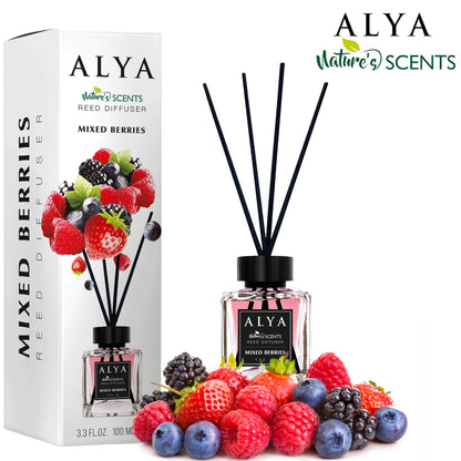Bâtonnets Parfumés Alya Baies Mélangées 100 ml – photo 3