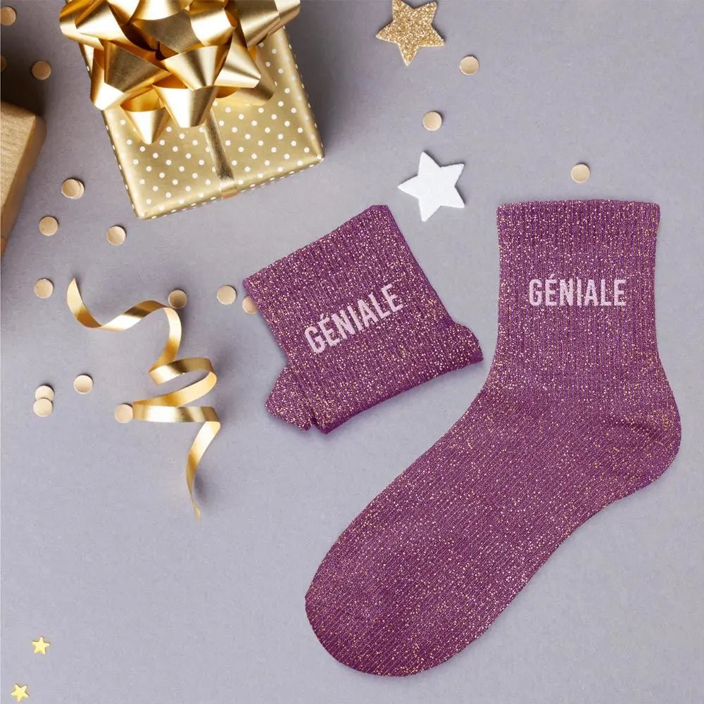Chaussettes à Paillettes - Géniale