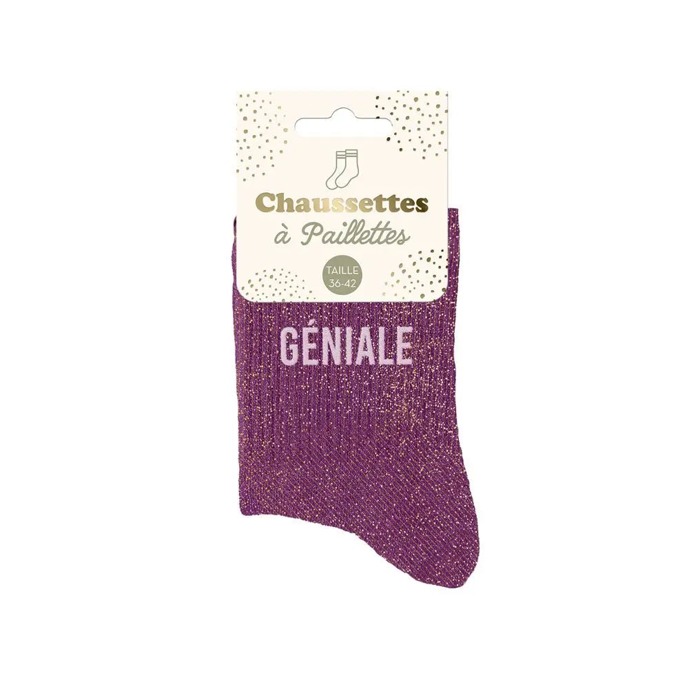 Chaussettes à Paillettes - Géniale
