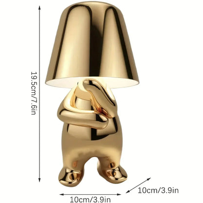 Lampe de Table Élégante en Or – photo 3