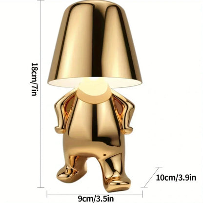 Lampe de Table Élégante en Or – photo 4