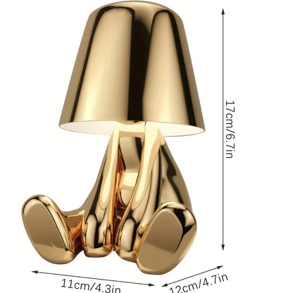Lampe de Table Élégante en Or – photo 2
