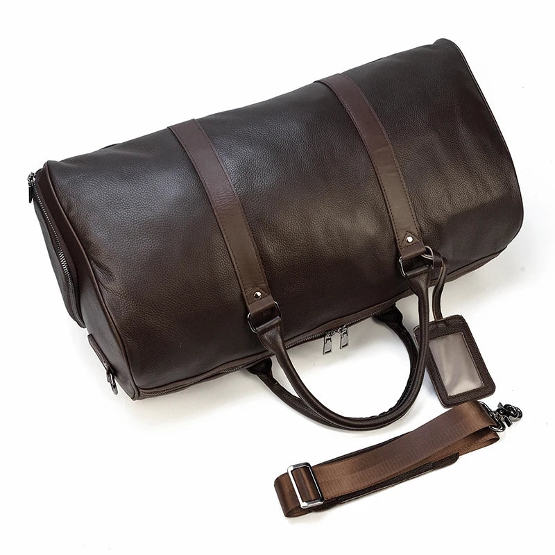 CAPELLA - Sac De Voyage Homme Luxe En Cuir