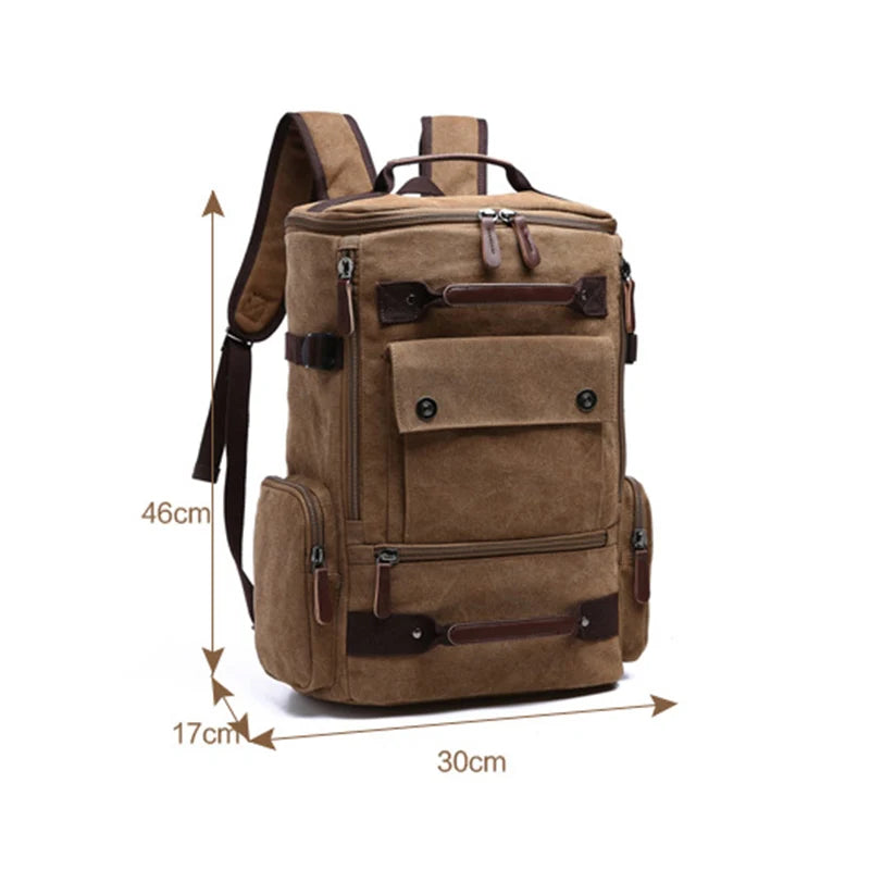 MEISSA - Sac À Dos Rétro de Voyage
