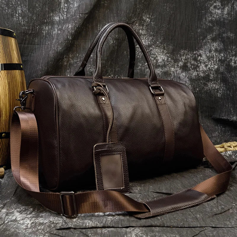 CAPELLA - Sac De Voyage Homme Luxe En Cuir
