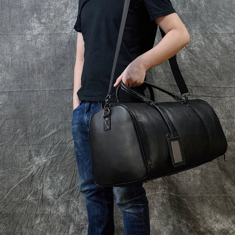 CAPELLA - Sac De Voyage Homme Luxe En Cuir