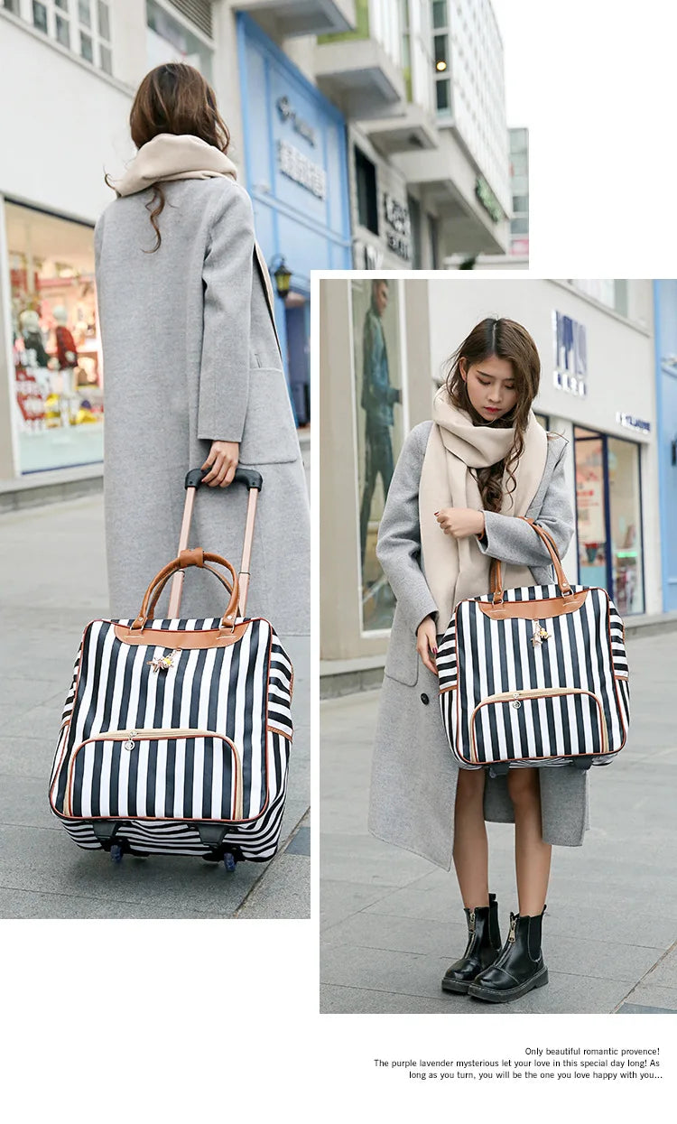 RASTABAN - Sac De Voyage À Roulettes Femme
