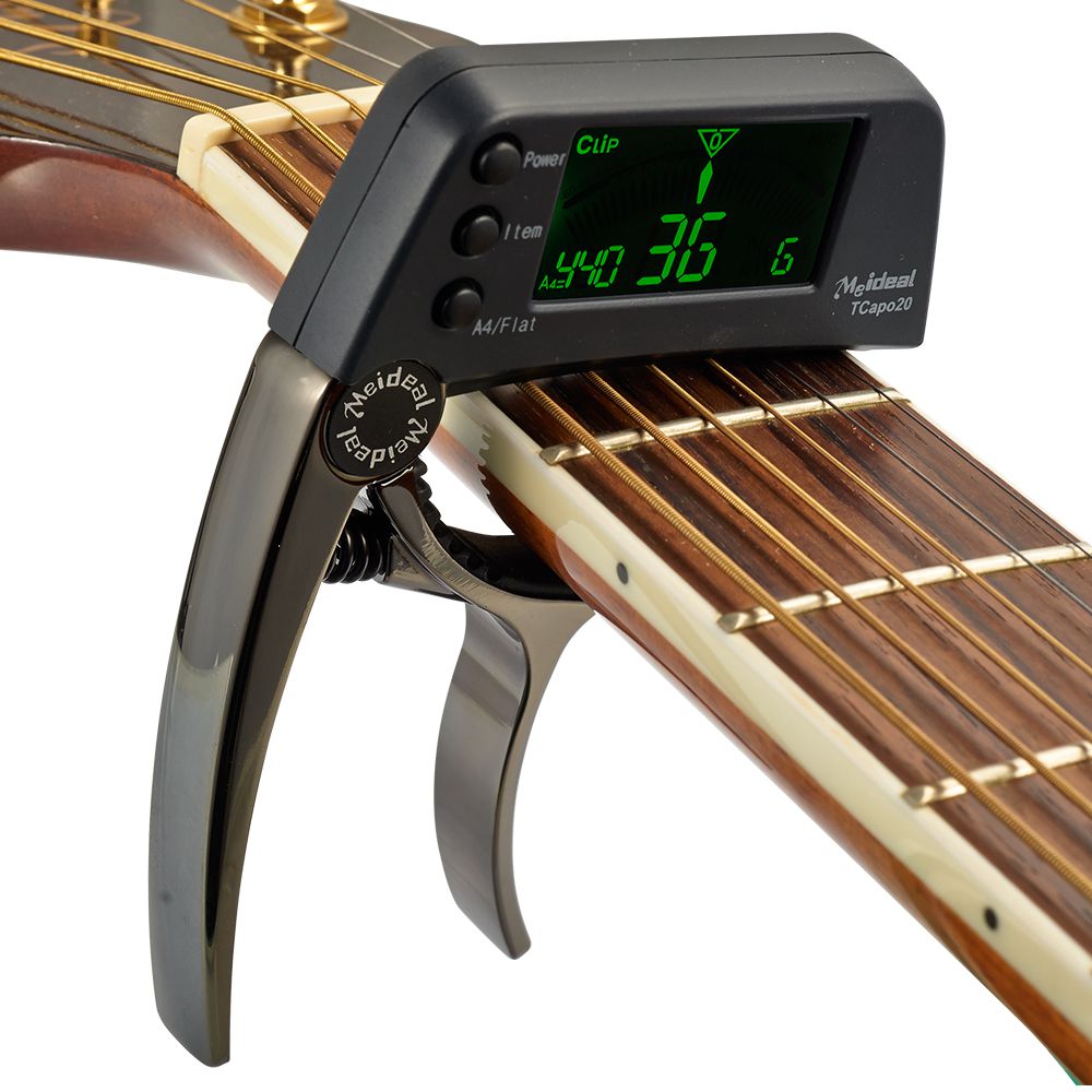 Accordeur Guitare Capo Pratique 2 en 1