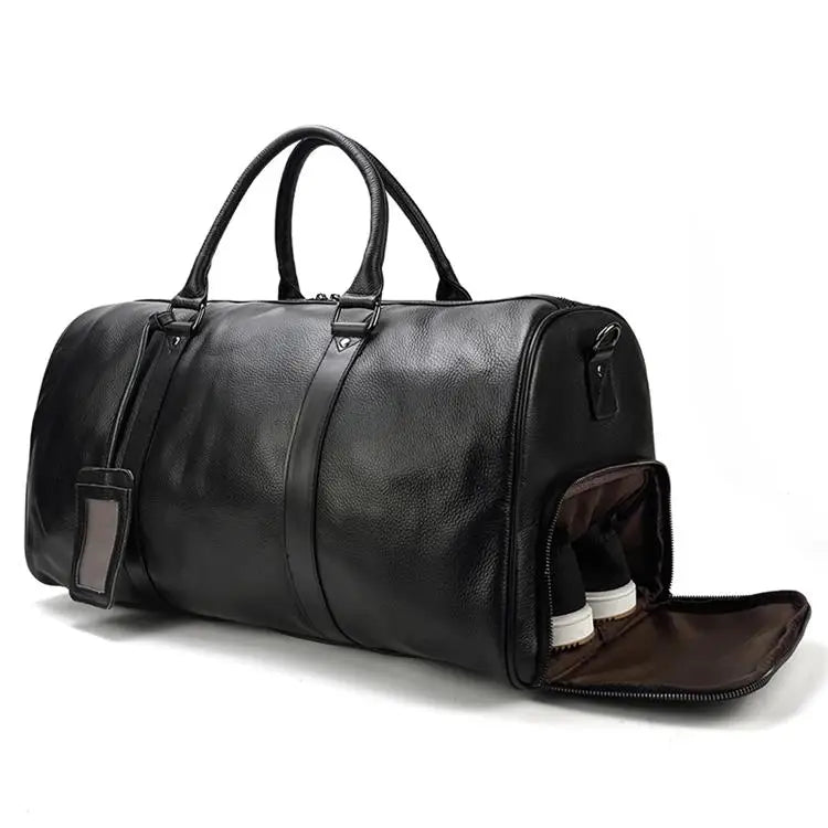CAPELLA - Sac De Voyage Homme Luxe En Cuir