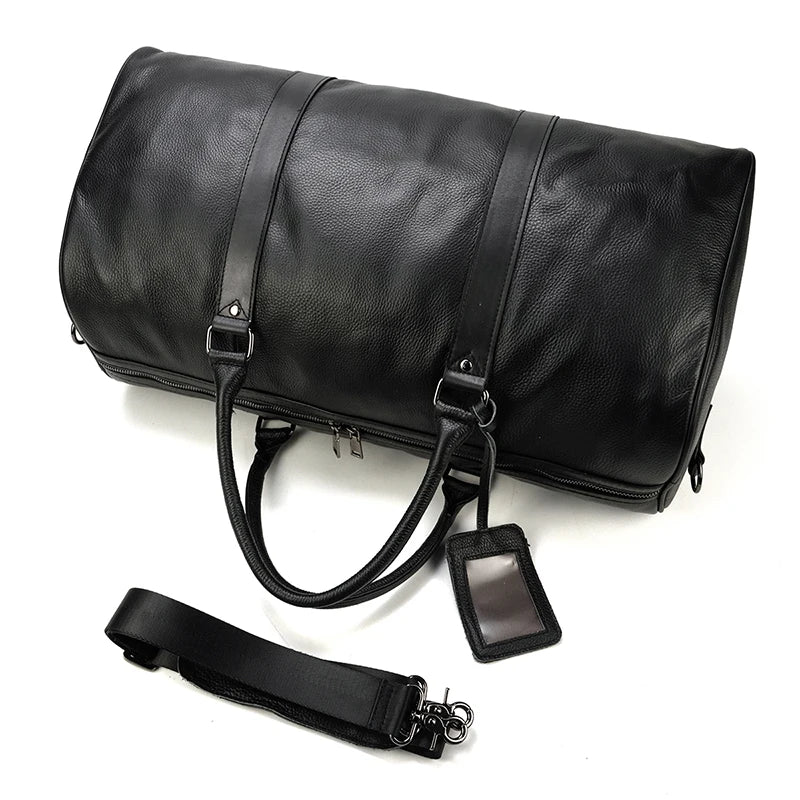 CAPELLA - Sac De Voyage Homme Luxe En Cuir