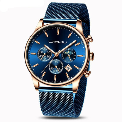 Montre Sport Bracelet Metal pour Homme