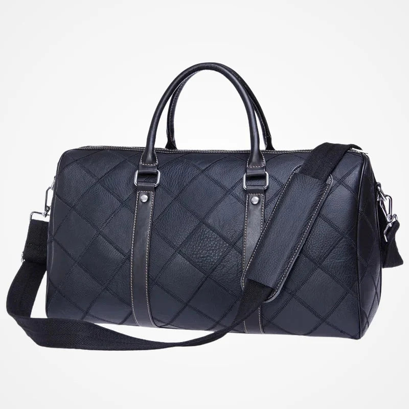 ALNAIR - Sac De Voyage Homme Cuir Vintage