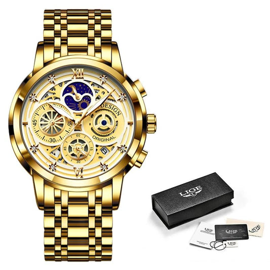 Montre bracelet élégante pour homme