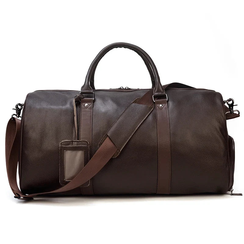 CAPELLA - Sac De Voyage Homme Luxe En Cuir
