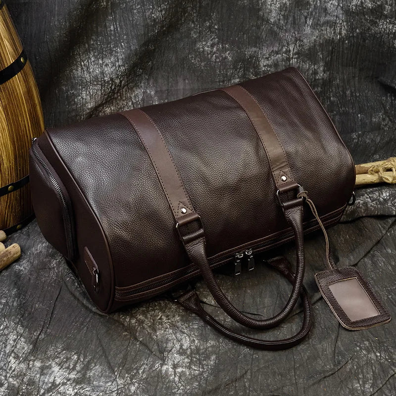 CAPELLA - Sac De Voyage Homme Luxe En Cuir