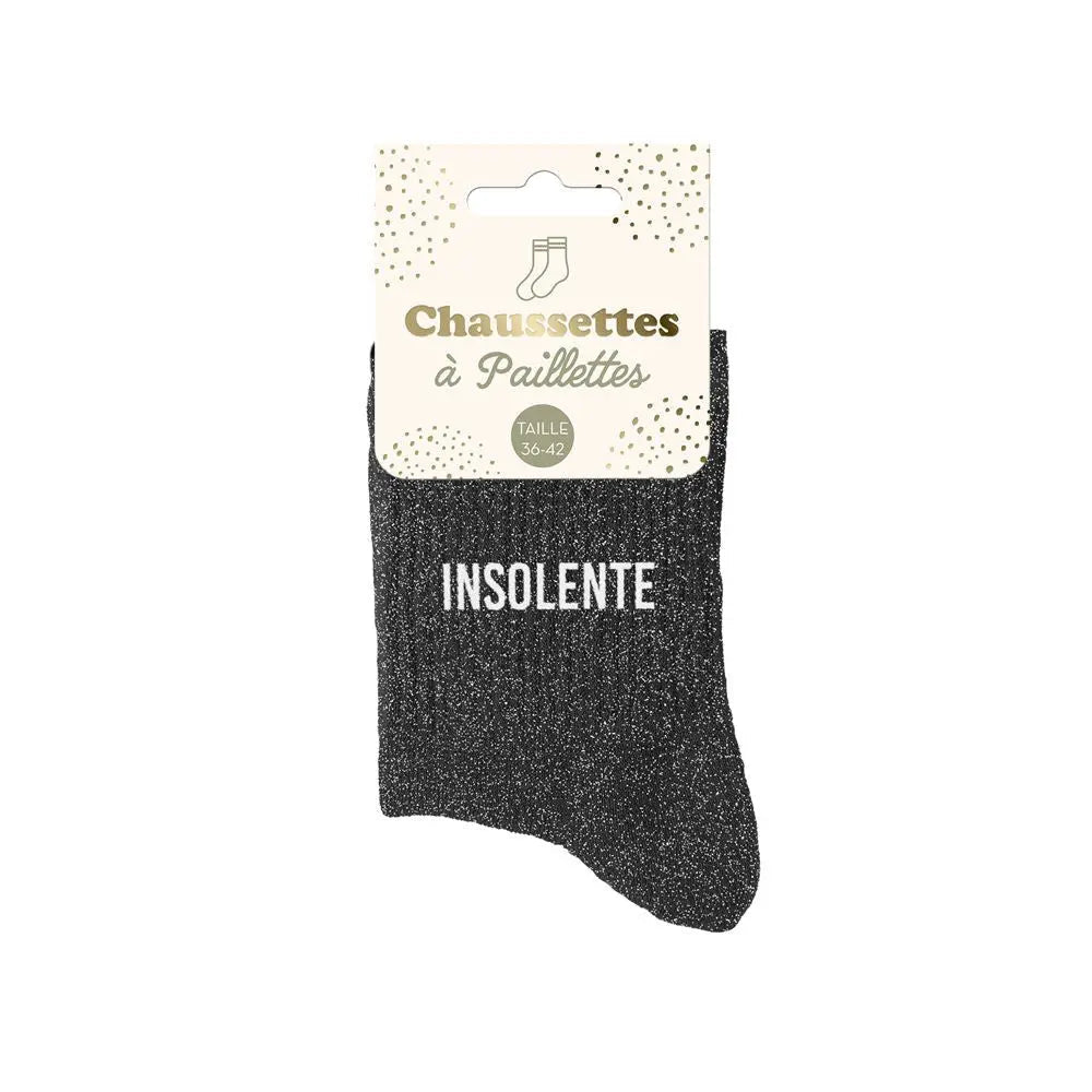 Chaussettes à Paillettes - Insolente