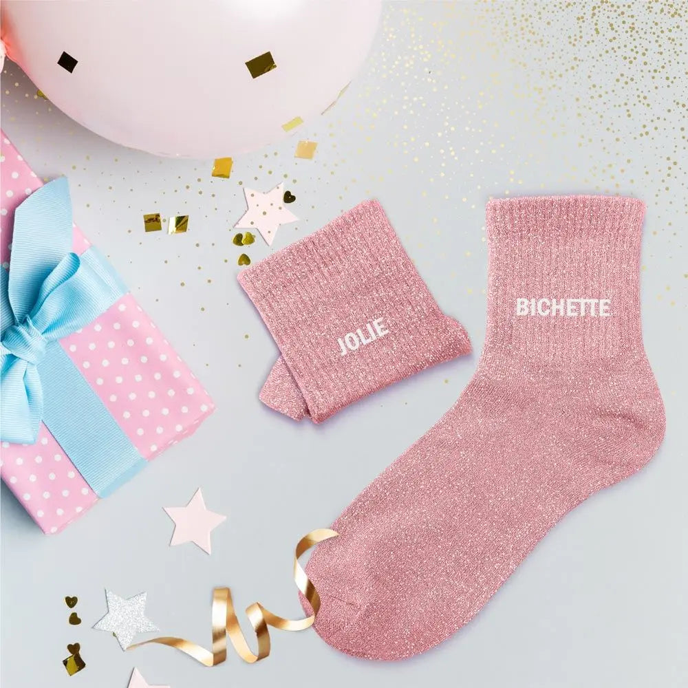Chaussettes à Paillettes - Jolie Bichette