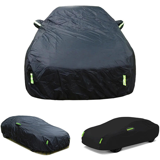 Housse de Voiture Imperméable avec Bandes de Sécurité et Protection Solaire
