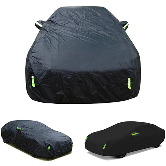 Housse de Voiture Imperméable avec Bandes de Sécurité et Protection Solaire
