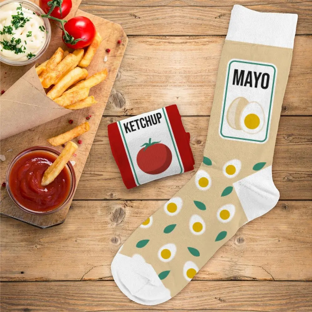 Chaussettes - Ketchup / Mayo