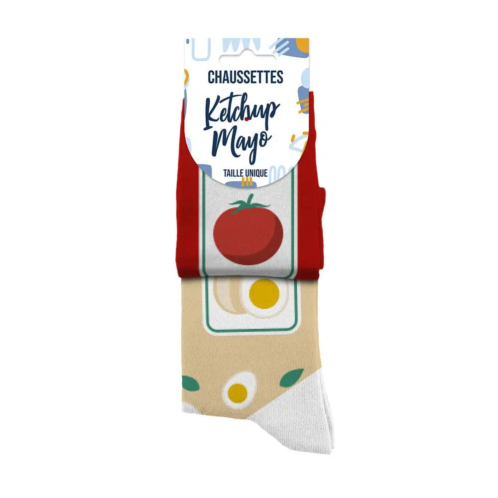 Chaussettes - Ketchup / Mayo