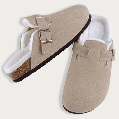 Pantoufles Fourrées Douces pour Homme et Femme – coloris Morelowy
