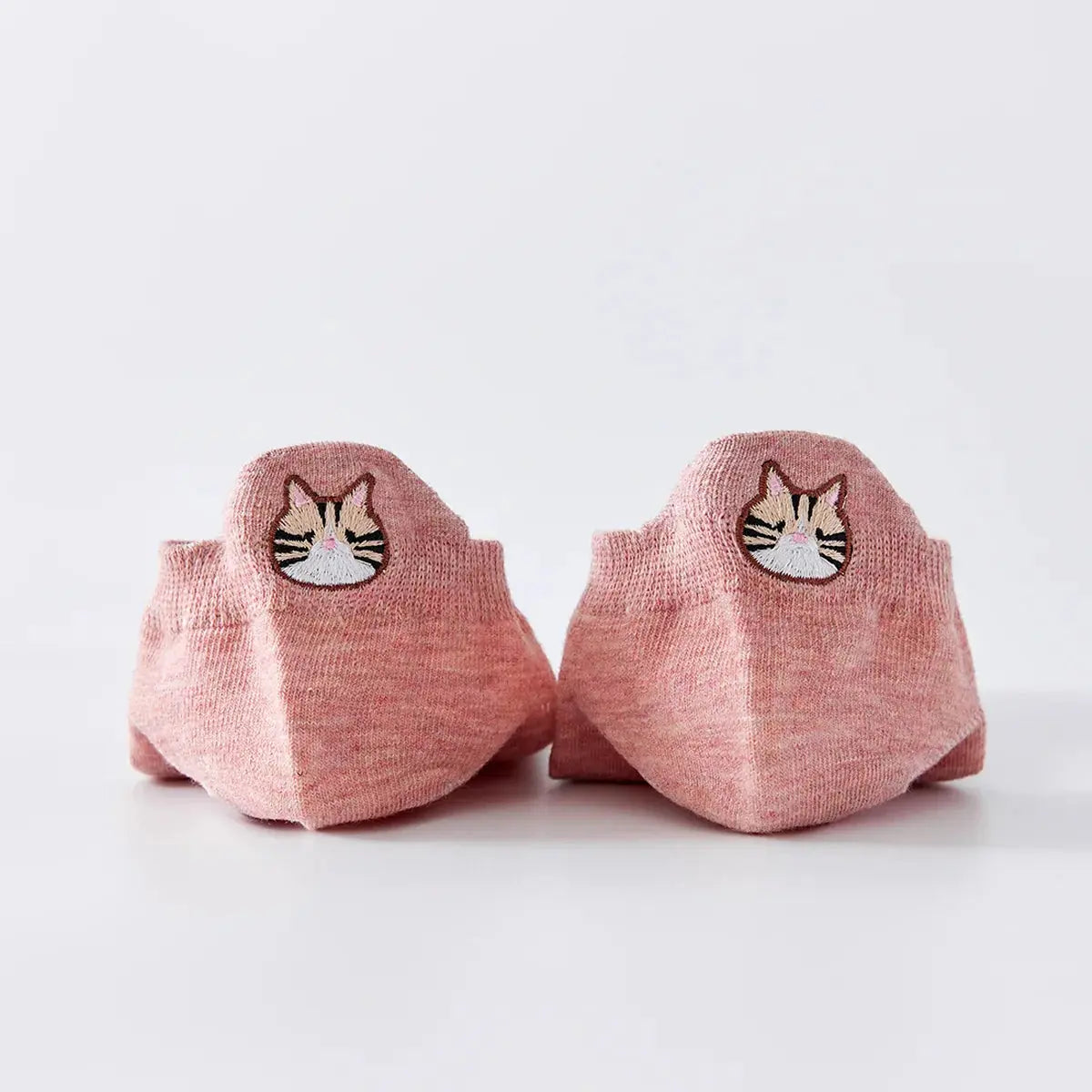 Languette Chat Moustaches - Rose