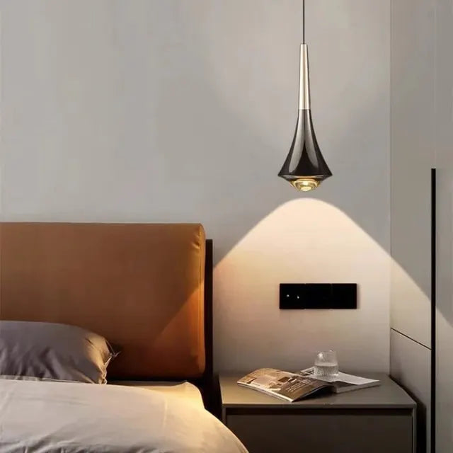 Luminaire Suspendu Élégant Argent