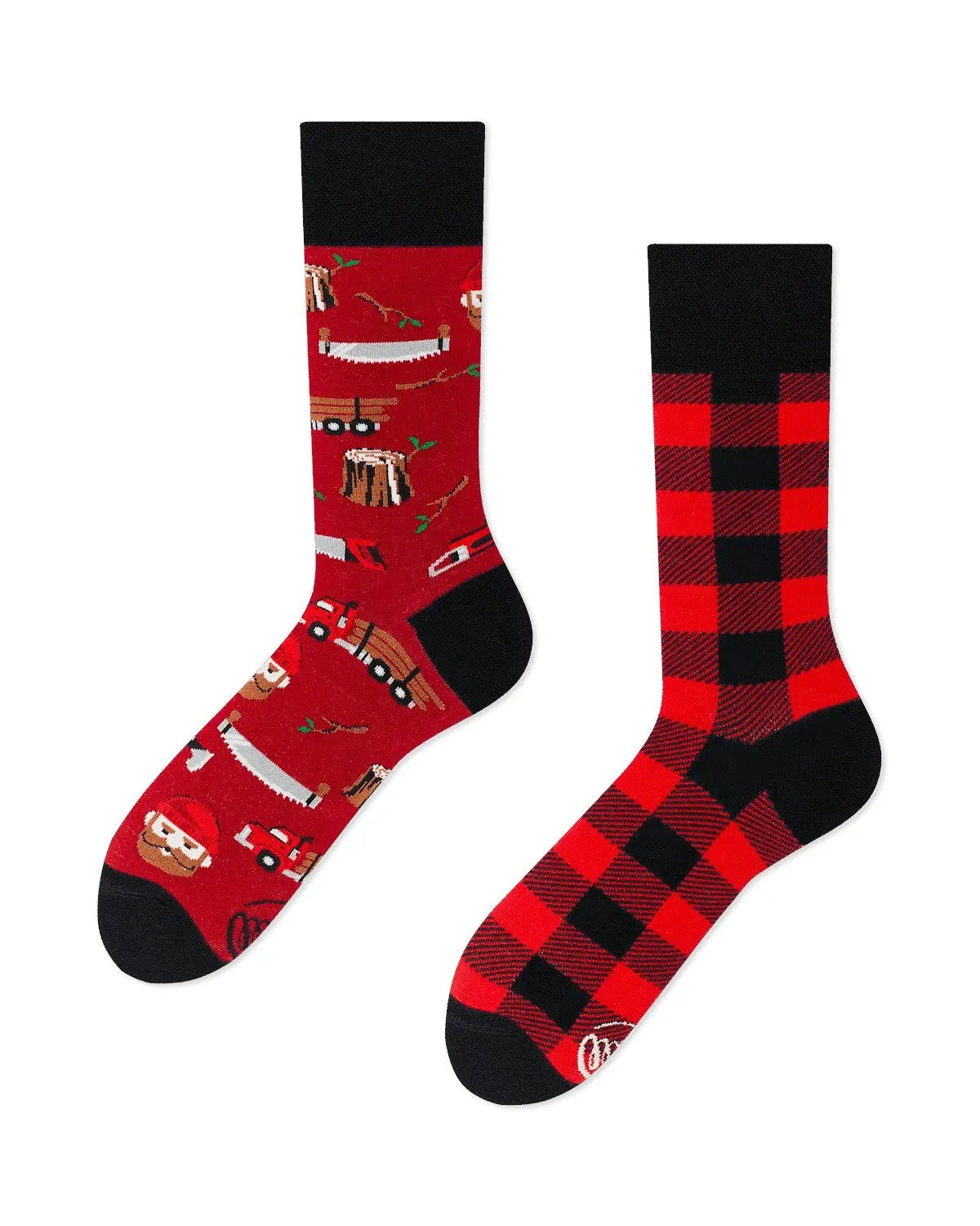 Chaussettes dépareillées - Lumberjack Life