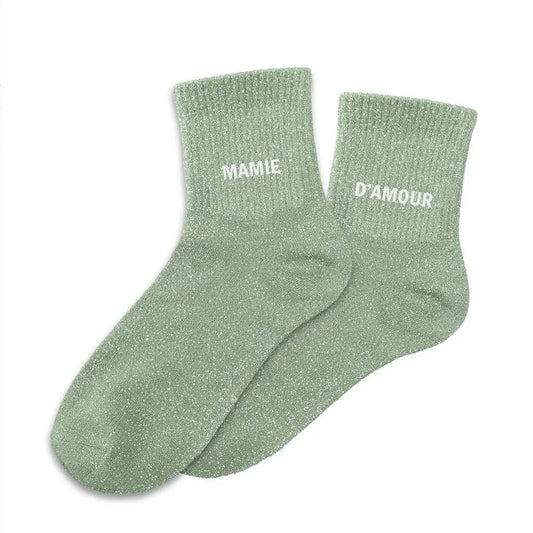 Chaussettes à Paillettes - Mamie d'Amour