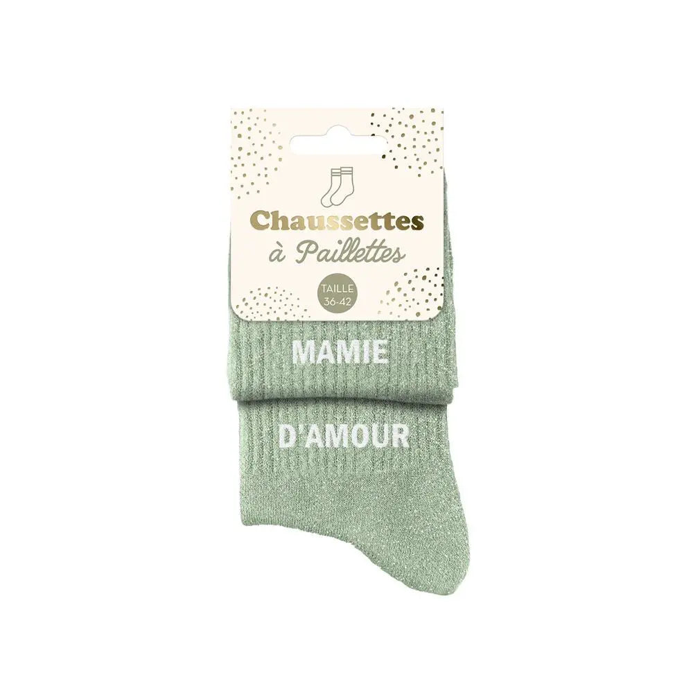 Chaussettes à Paillettes - Mamie d'Amour
