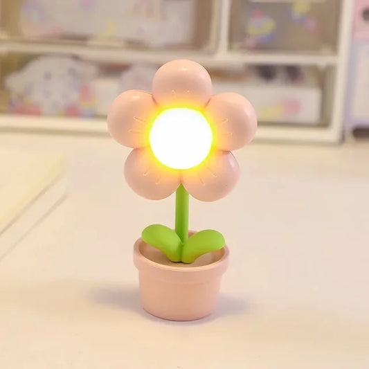 Lampe de Table Florale Élégante