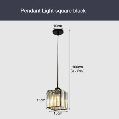 Luminaire Cristal Luxe Suspendu – photo 3