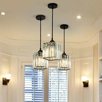 Luminaire Cristal Luxe Suspendu