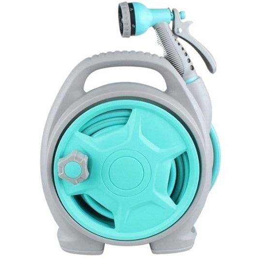 Tuyau d'Arrosage Compact avec Bobine et Pistolet Universel